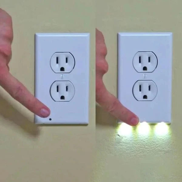 Last Day 50% OFF💡Outlet Wall Plate With Night Lights(No Batteries or Wires)