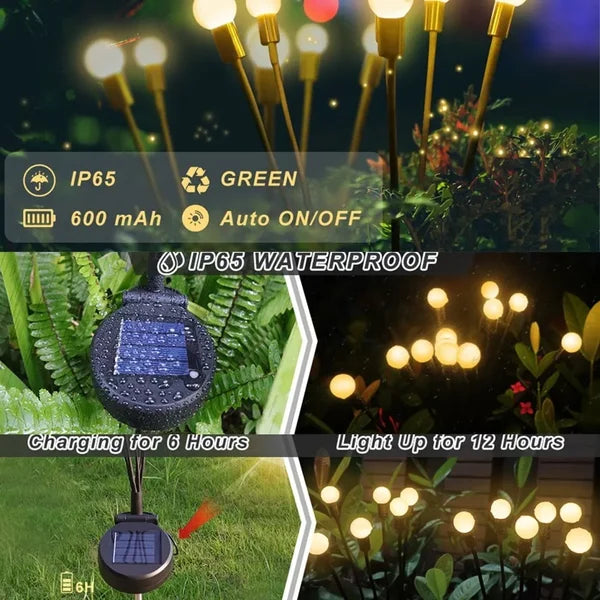 LAST DAY 49% OFF🔥Firefly Solar Garden Light💡💡
