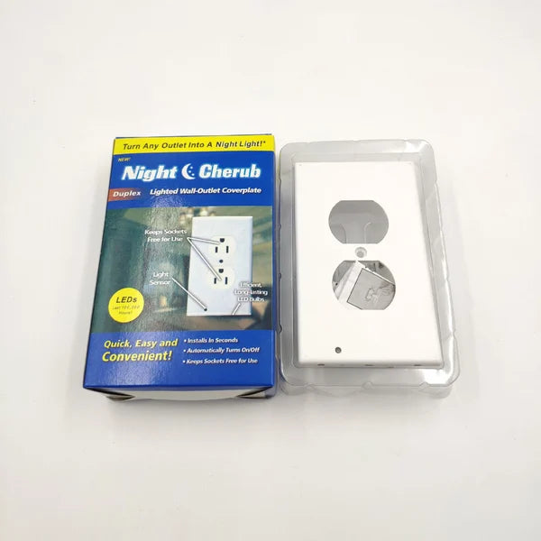 Last Day 50% OFF💡Outlet Wall Plate With Night Lights(No Batteries or Wires)