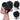 Messy Bun Hair Piece, Wavy Curly Chignon Ponytail Hairpiece For Daily Wear