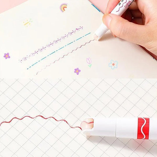 SALE NOW-50% OFF 🌈Curve Highlighter Pen