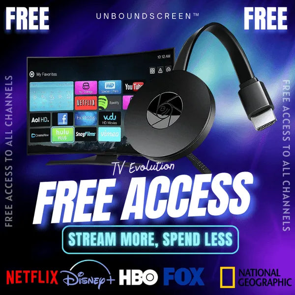 📺 TV Evolution - Access all Channels for FREE 🔥 SALES 57% OFF