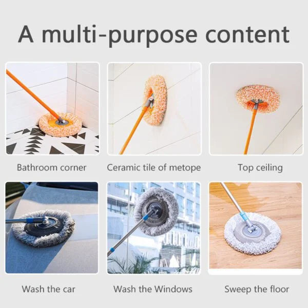 🎁2024 New Year Hot Sale🎁(🔥 Promotion-SAVE 50% OFF) 360° Rotatable Adjustable Cleaning Mop