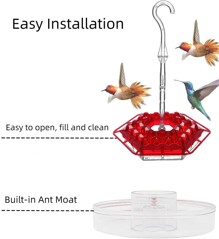 🔥Last Day 70% OFF🔥 Hanging Outdoor Hummingbird Feeder🐦