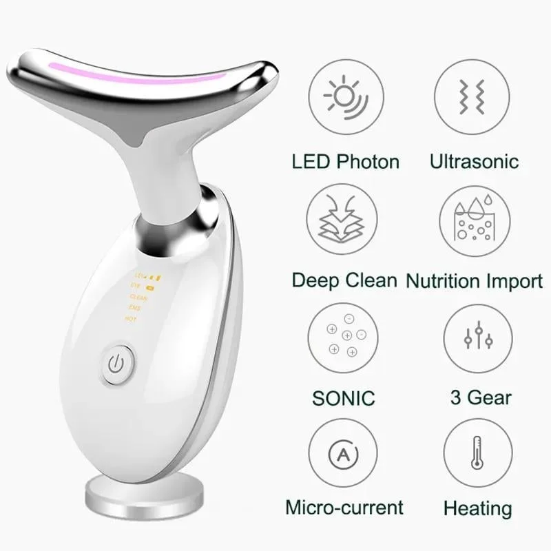 Last Day Promotion 70% OFF-🔥Three-Purpose Lifting And Firming Facial Massage Device
