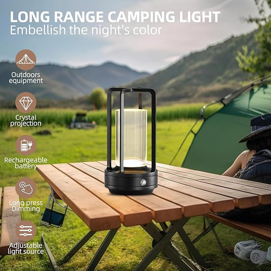 Aldenaire - Crystal Lantern Lamp
