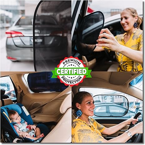 Aldenaire - UVShield Auto | Protect your child and your privacy (4 Packs)