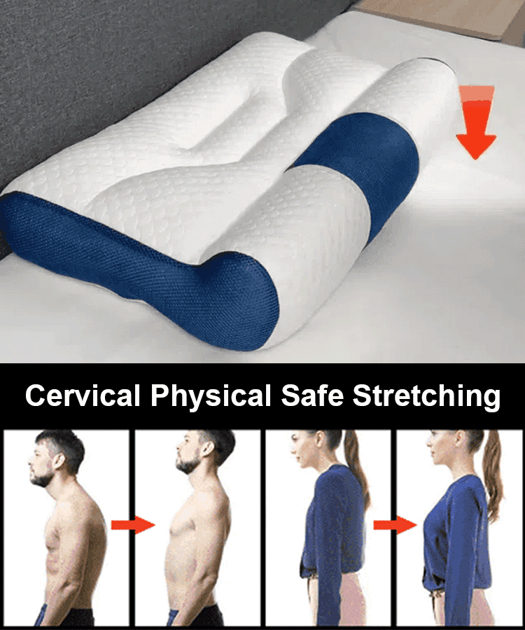 Premium Contour Relief Ergonomic Pillow