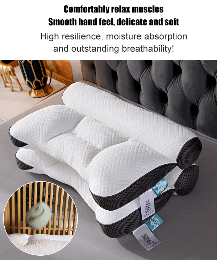 Premium Contour Relief Ergonomic Pillow