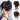 Messy Bun Hair Piece, Wavy Curly Chignon Ponytail Hairpiece For Daily Wear