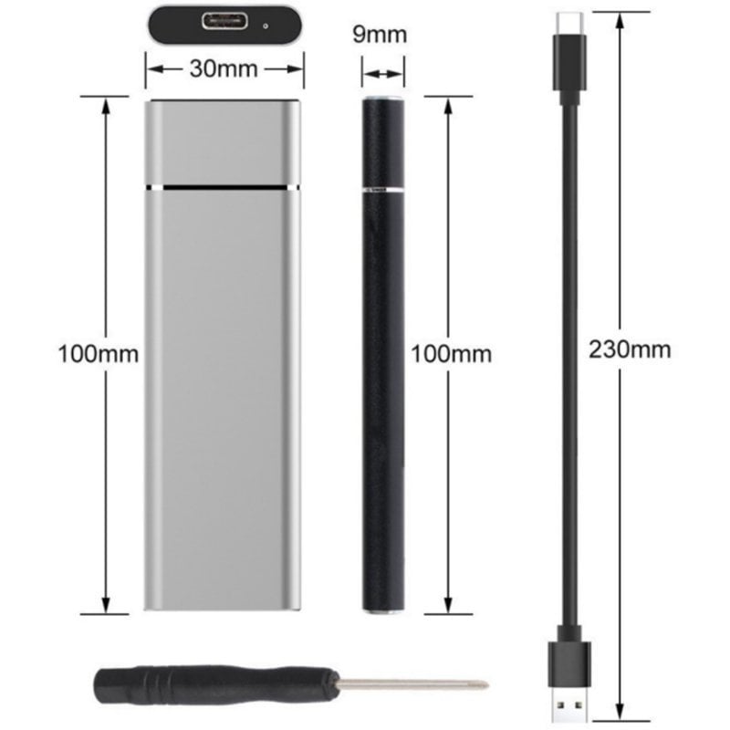 High Speed Portable SSD with Large Capacity