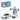 Electric Universal Deformation Police Toy Car (Need 3 AAA batteries)
